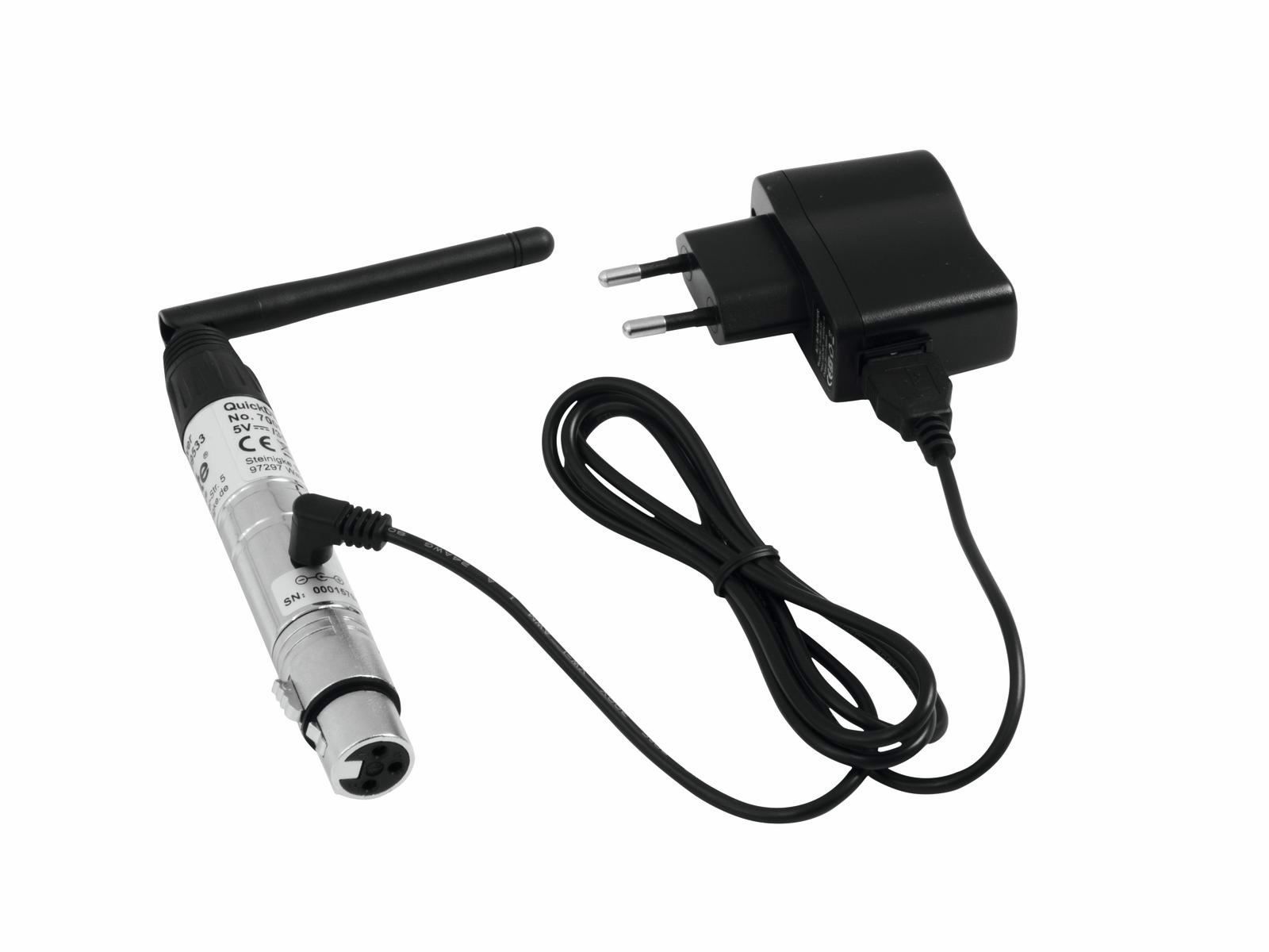 Illuminazione & Effetti luce: EUROLITE QuickDMX Funkempfänger – Nuovo e nell'imballaggio originale da Däniken SO venduto da Profog1 1