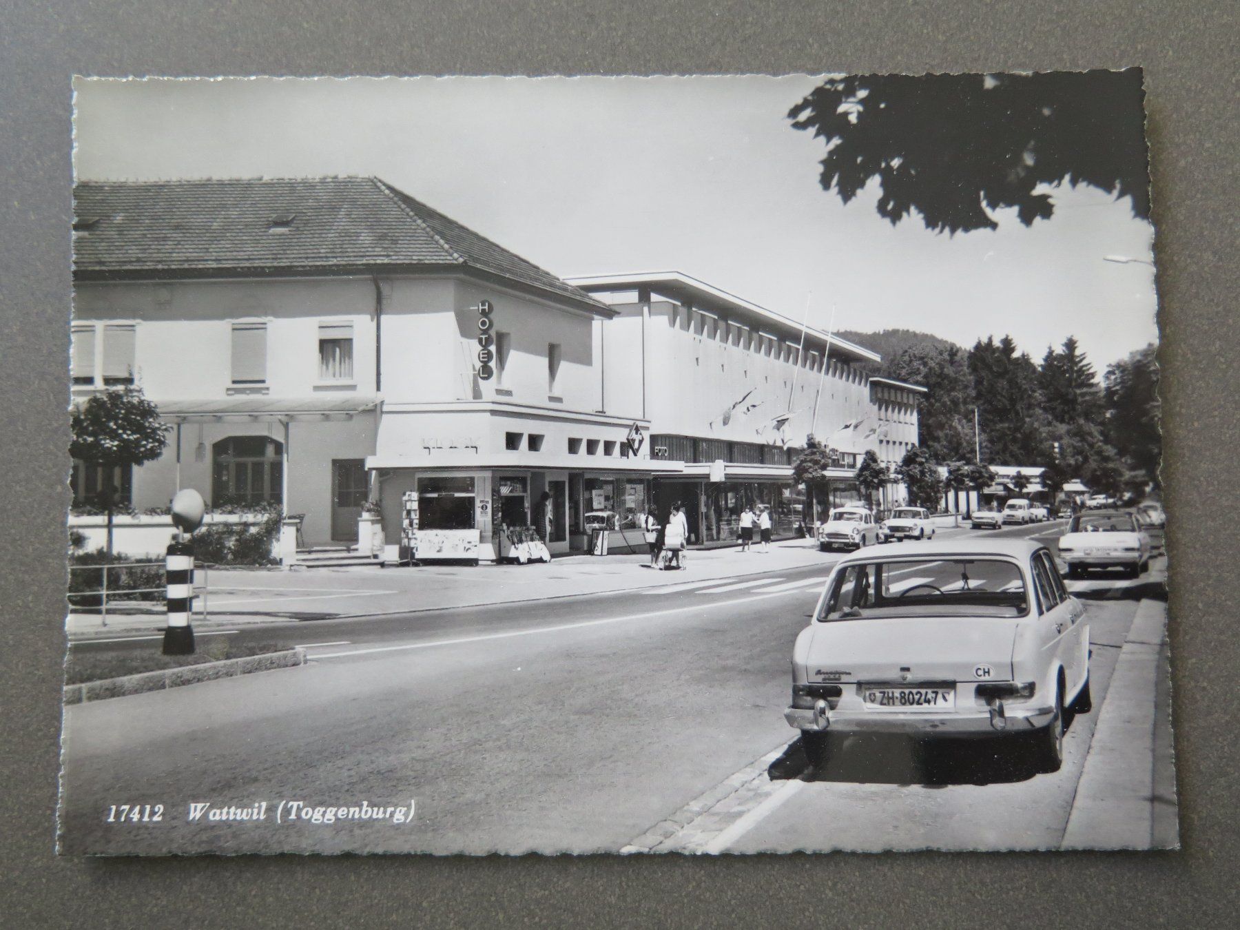 Cartoline postali: WATTWIL - OLDTIMER - STRASSENZUG – Usato da Wittenbach venduto da lipasal
