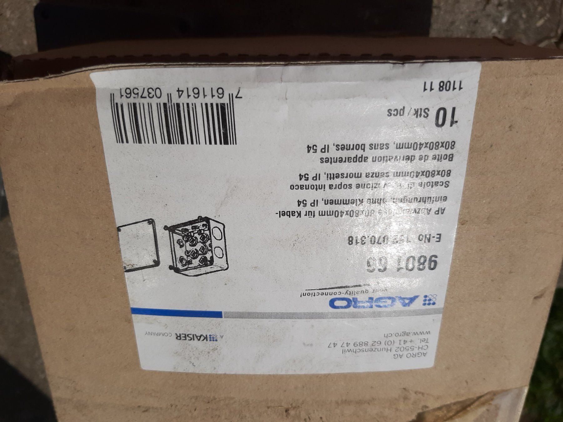 Tous les outils: Strom Paket Stromzubehör Elektro 20 Teile – D'occasion à Unterwasser par cla_ttg6 7