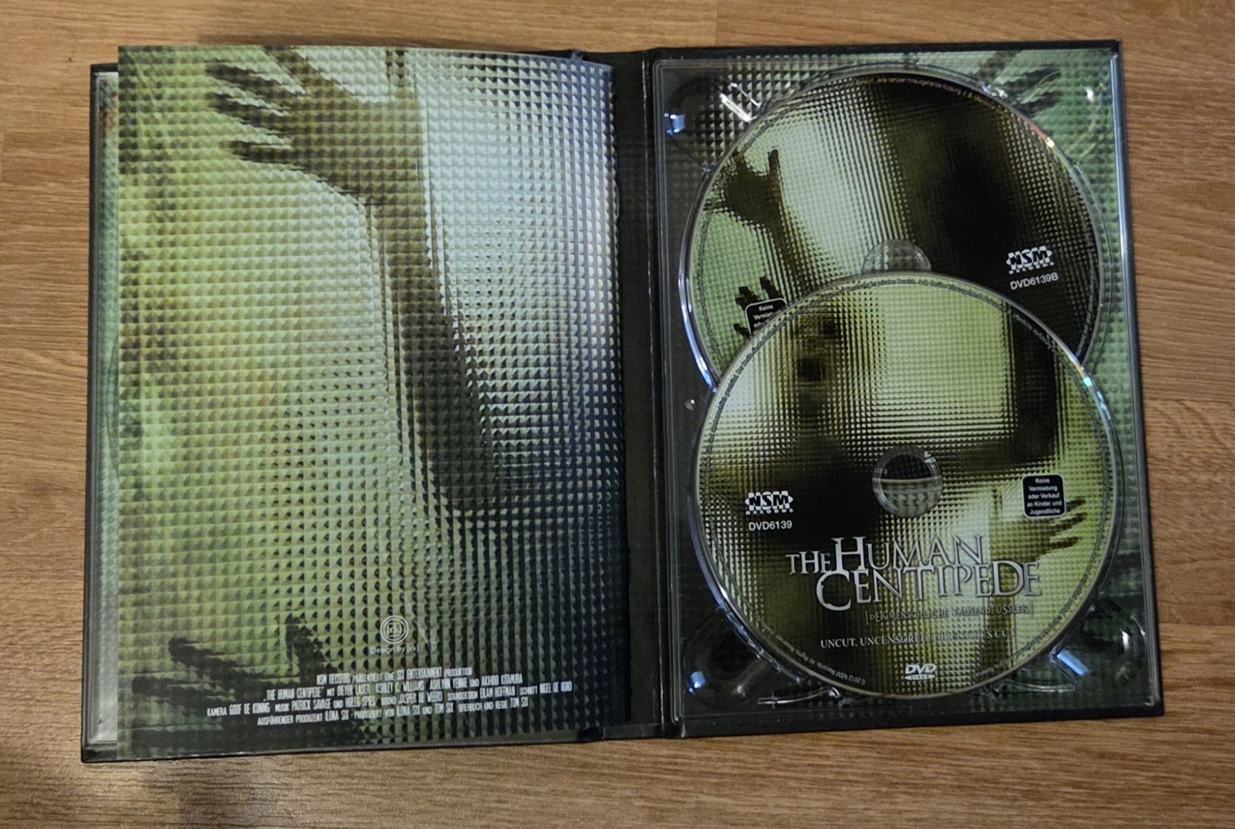 Tutti i DVDs: Human Centipede - Mediabook UNCUT  – Usato da Winterthur venduto da raymen5000 3