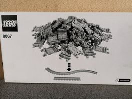 RAR  LEGO Eisenbahn # 8867 BOX mit Flexible Schienen