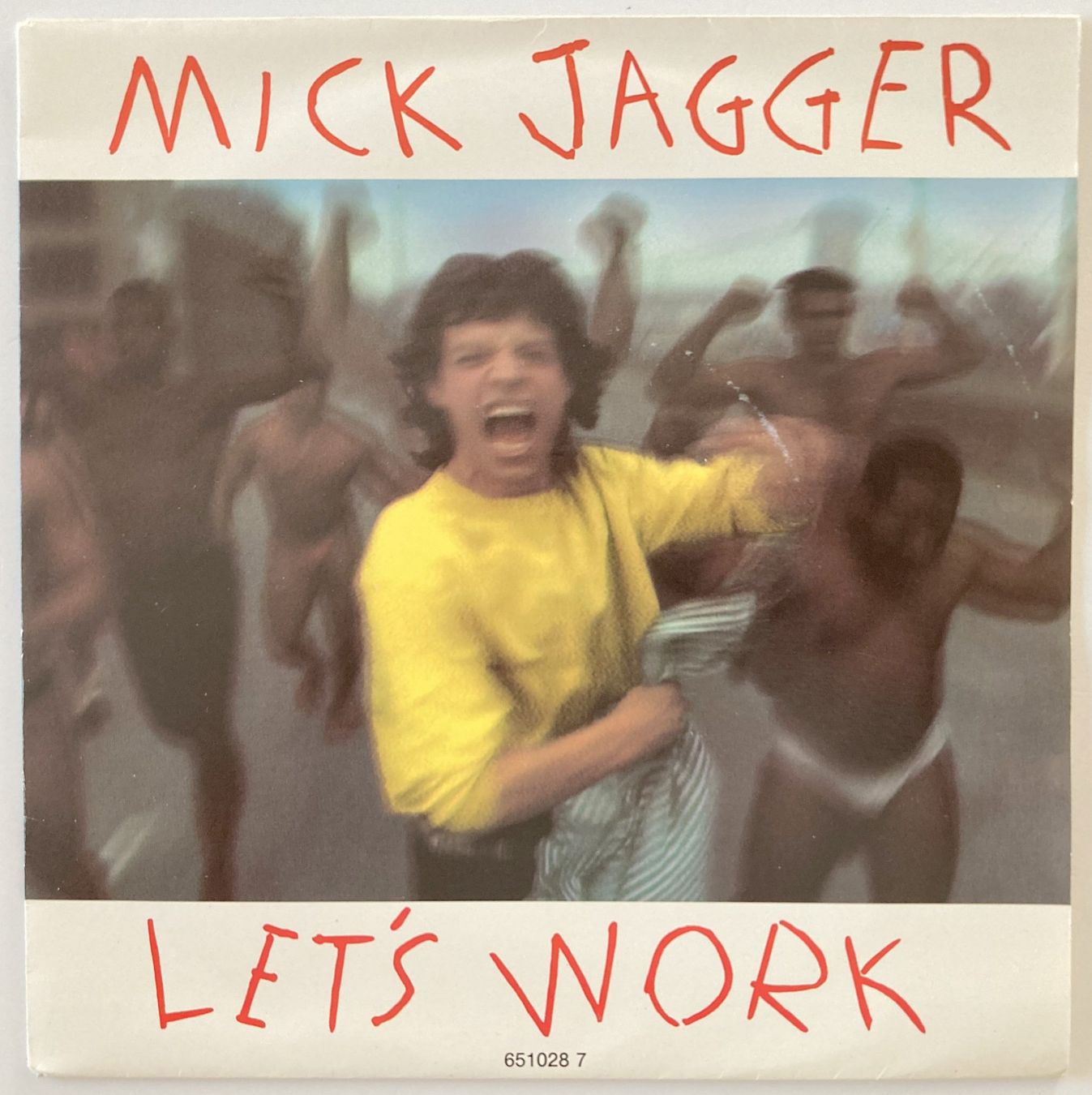 Schallplatten: ROLLING STONES / MICK JAGGER - LET'S WORK – Gebraucht aus Bottens von hotter-than-hell