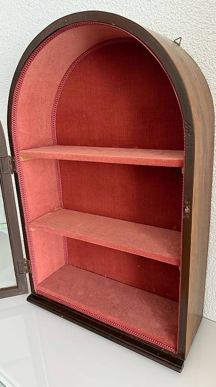 Vetrine: Vintage Holzvitrine mit Glasfront – Usato da Züberwangen venduto da sas_23 1