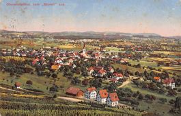 Oberwinterthur vom Bäumli aus, gelaufen 1912