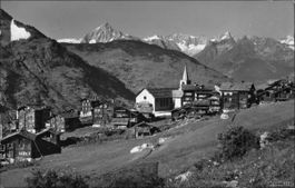 Grächen // Dorf 1617 m // 1954