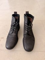 Levis Stiefel aus Leder, schwarz, Grösse 46