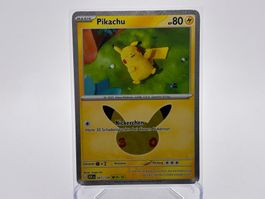 30 Jahre - Pikachu (30c 27) - DE