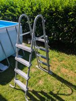 Pool Leiter für Poolhöhe 122 cm