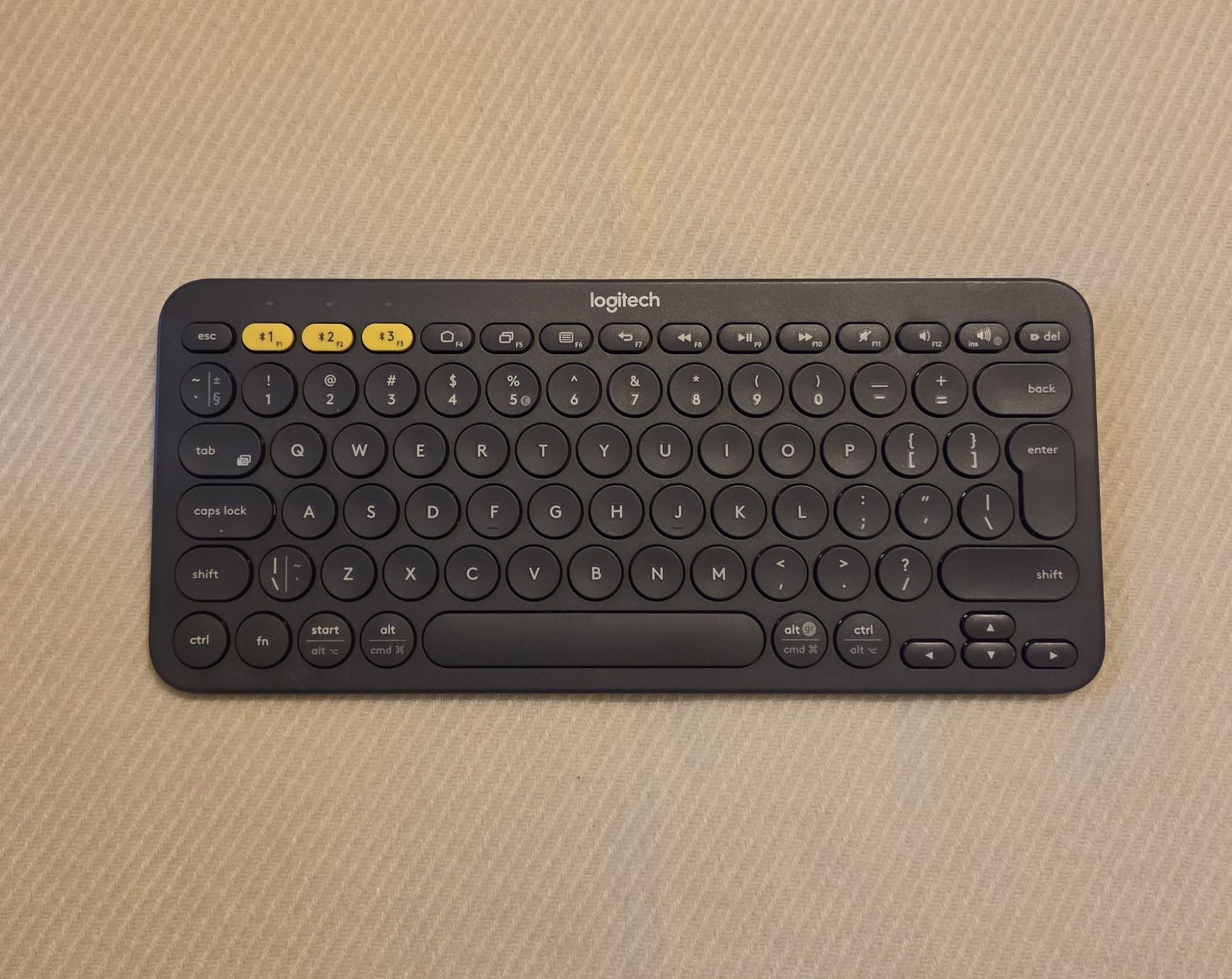 Logitech Claviers: Logitech K380 Tastiera Bluetooth, Layout Francese ‎Azerty – D'occasion à Breganzona par Skiley99