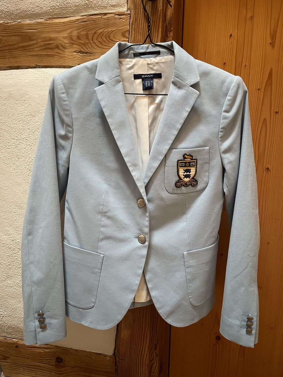 Gant Giacche: Blazer Gant Gr. 36 hellblau – Usato da Kleinandelfingen venduto da Lisi_e.m