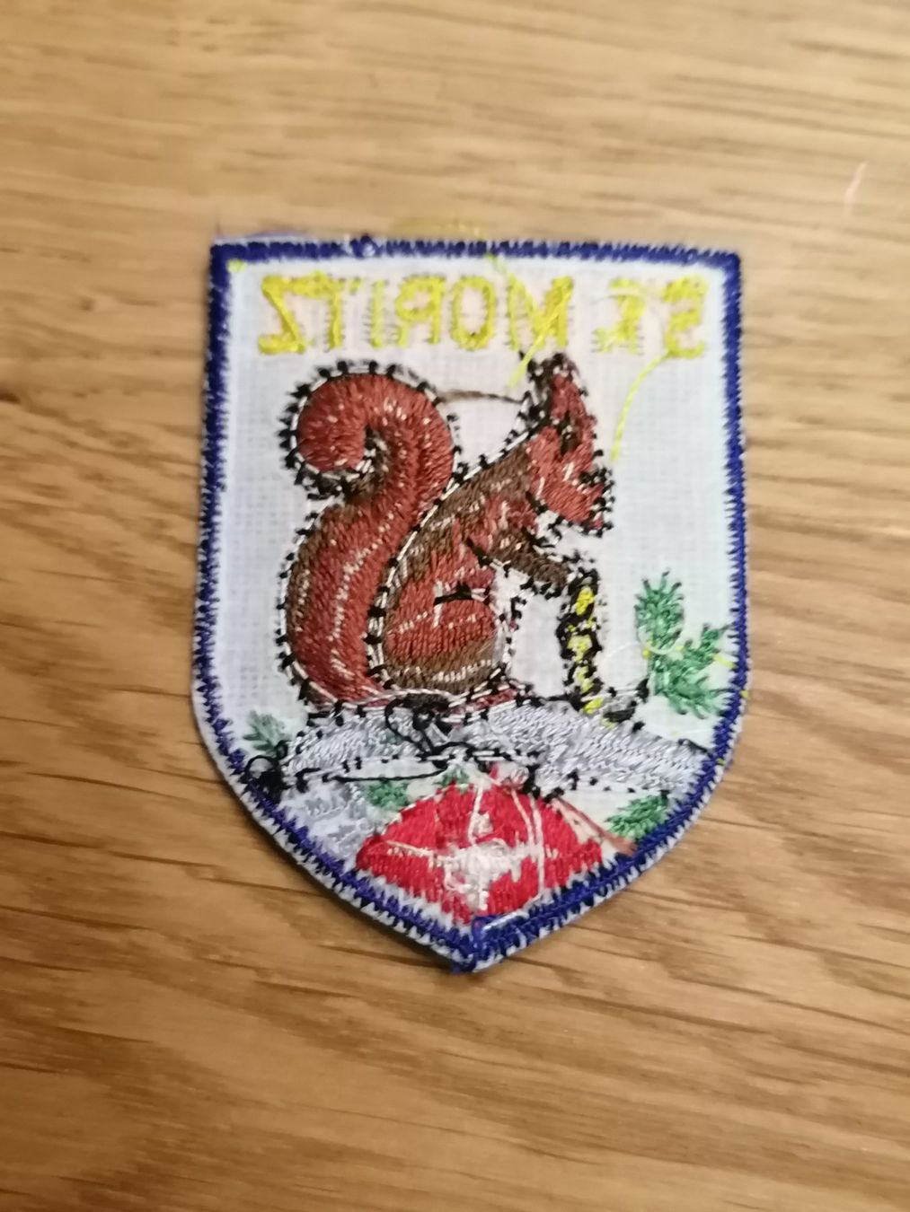 Patches: Aufnäher - Patch St. Moritz Eichhoernchen – Neu (gemäss Beschreibung) aus Basel von vintagecollector 1