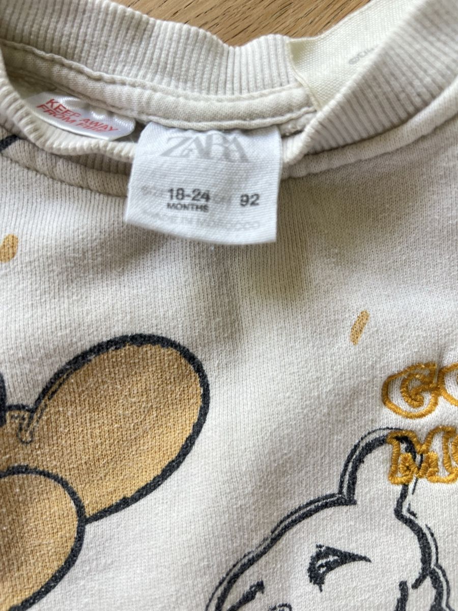 Zara Maglioni & Felpe: Pullover Zara Gr.92 18-24M Mickey Mouse – Usato da Zollikerberg venduto da Huglina 2