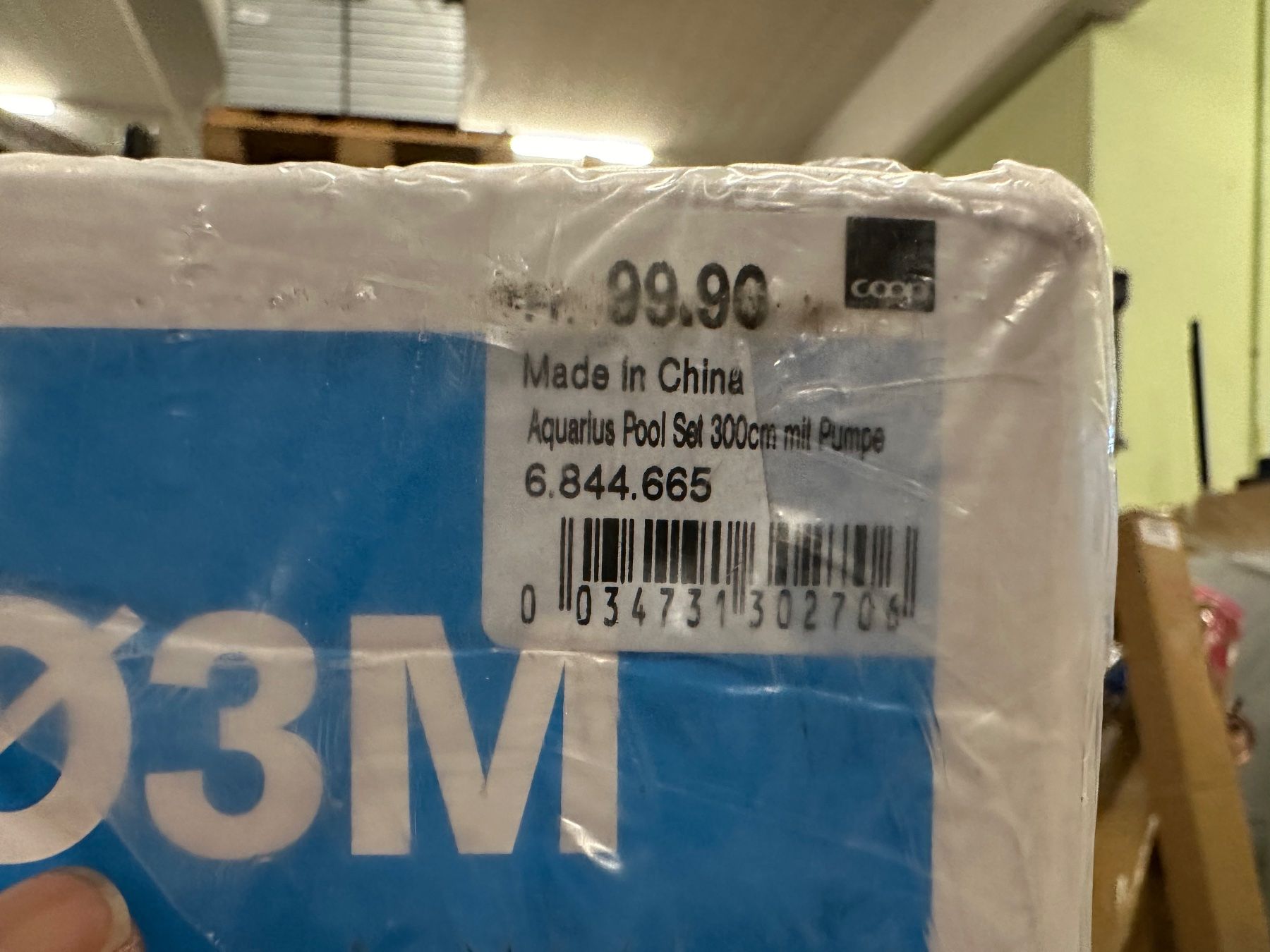 Piscine: neuer Pool 300x76cm – Nuovo e nell'imballaggio originale da Necker venduto da liq24 2
