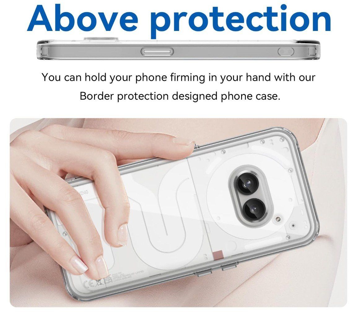 Cover & Protezioni schermo: Nothing Phone 2A Plus transparentes Case Schutzhülle TPU – Nuovo e nell'imballaggio originale da Rorschacherberg venduto da elektrofreak 3