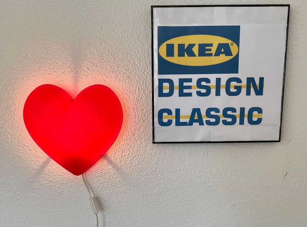 Herz Lampe Ikea