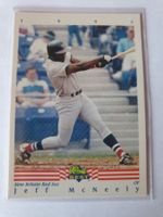 Jeff McNeely 1992 MLB Baseball Card