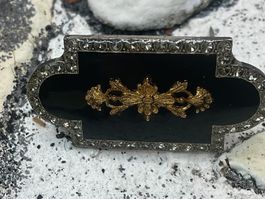 Vintage Brosche der Künstlerin Catherine Popesco