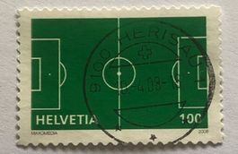 Nr.1264 FUSSBALL EUROPA MEISTERSCHAFT 2008 GESTEMPELT   