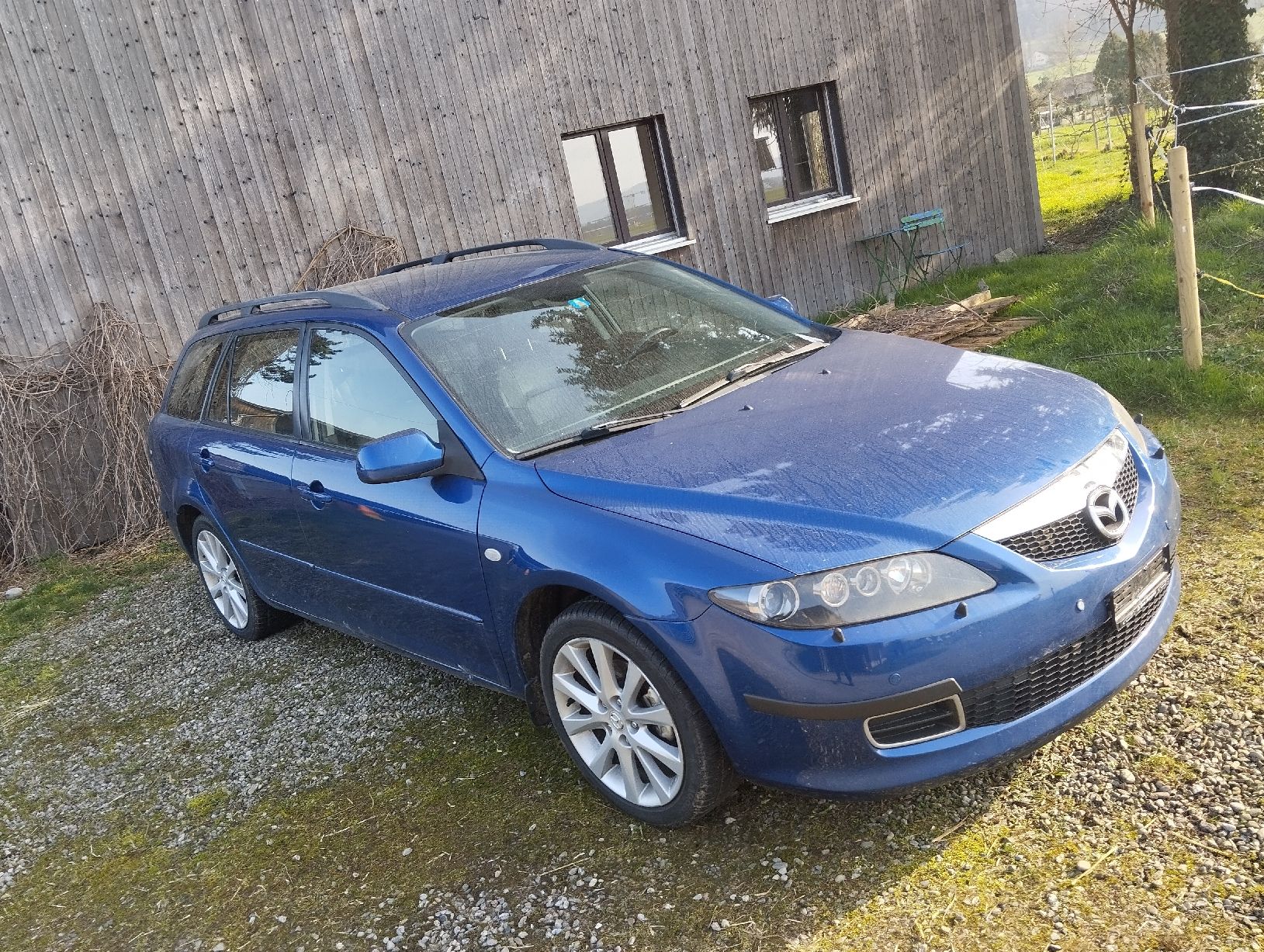 Mazda Autos: Mazda 6 Kombi 2.0 2005 blau EXPORT  – Defekt aus Raperswilen von Chgikeller 5