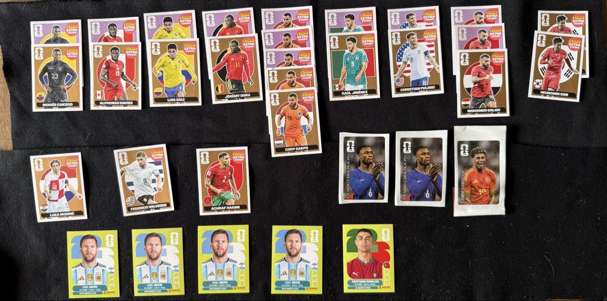 Panini Carte collezionabili: Lot Panini World Cup 2026 – Nuovo (secondo la descrizione) da Lausanne venduto da mdo_m6zb