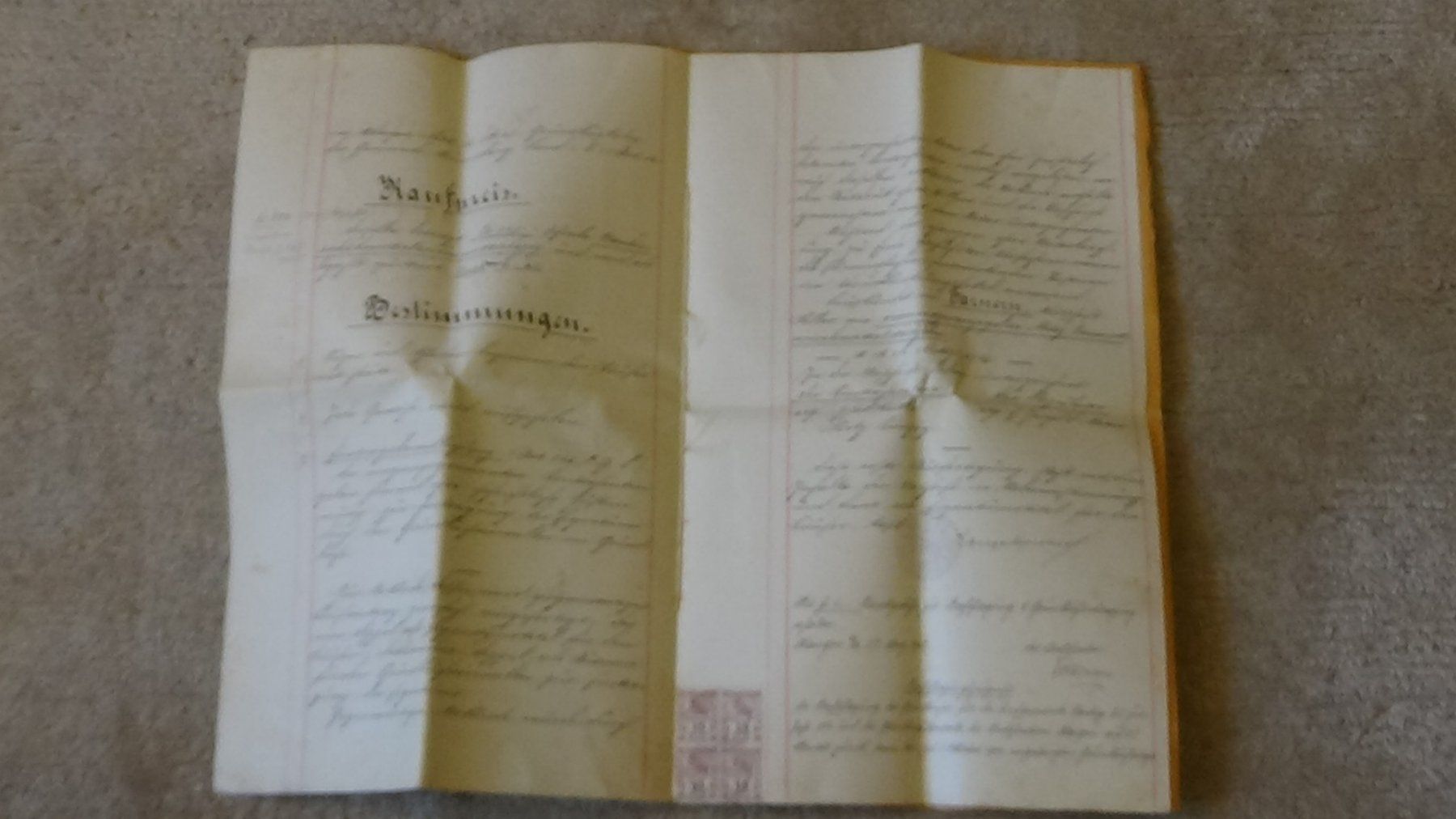 Dokumente: Antiker Kaufvertrag Rumisberg1913 – Gebraucht aus Wiedlisbach von Bobesch10 1