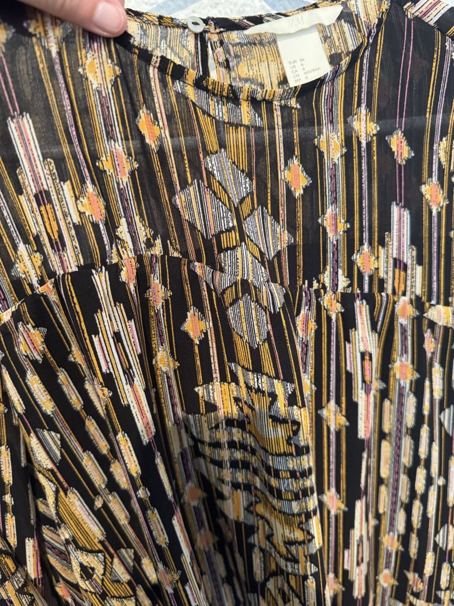H&M Vestiti: H&M Kleid luftig Boho Muster Gr. 36 / S – Usato da Fislisbach venduto da KolibriSecondhand 8