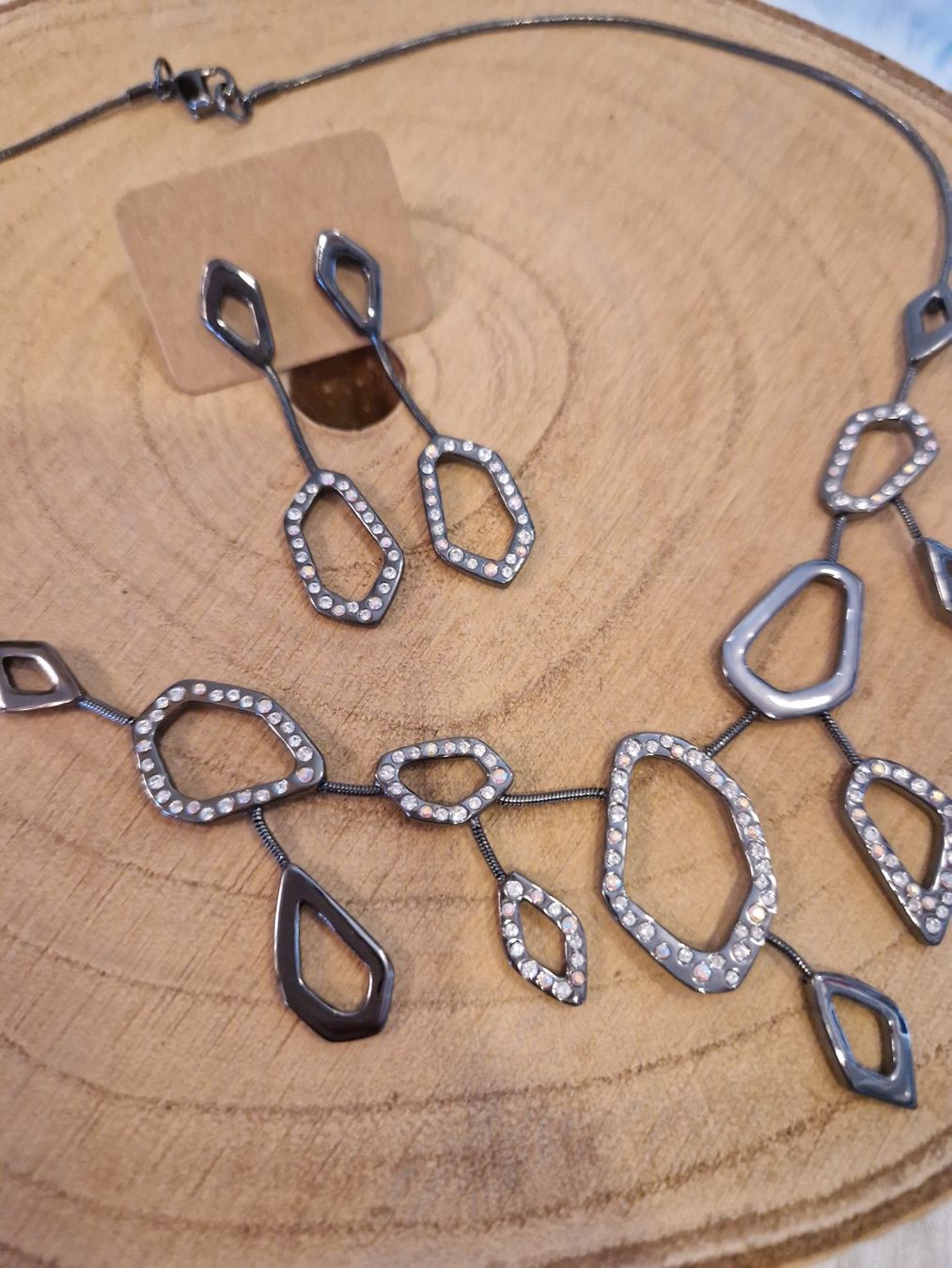 Sonstiger Schmuck: JENNY LANE - Ensemble collier et boucles d'oreilles – Gebraucht aus Riaz von Murielbhs 1