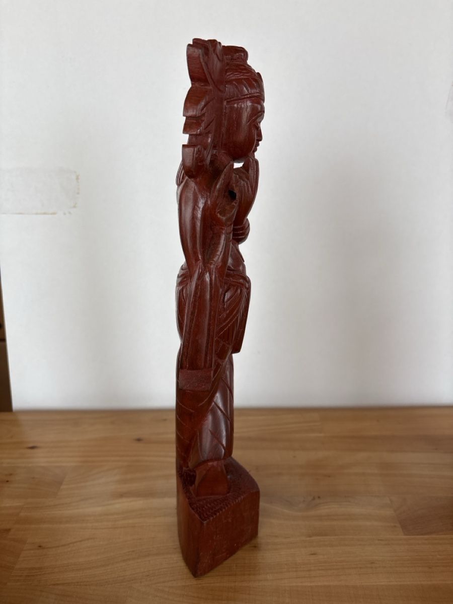 Statuette: Holz Figur Buddha – Usato da Rümlang venduto da BoutiqueMonique16 1