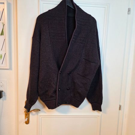 ✨ Hochwertige Vintage Strickjacke aus Schurwolle BUECKLE 50