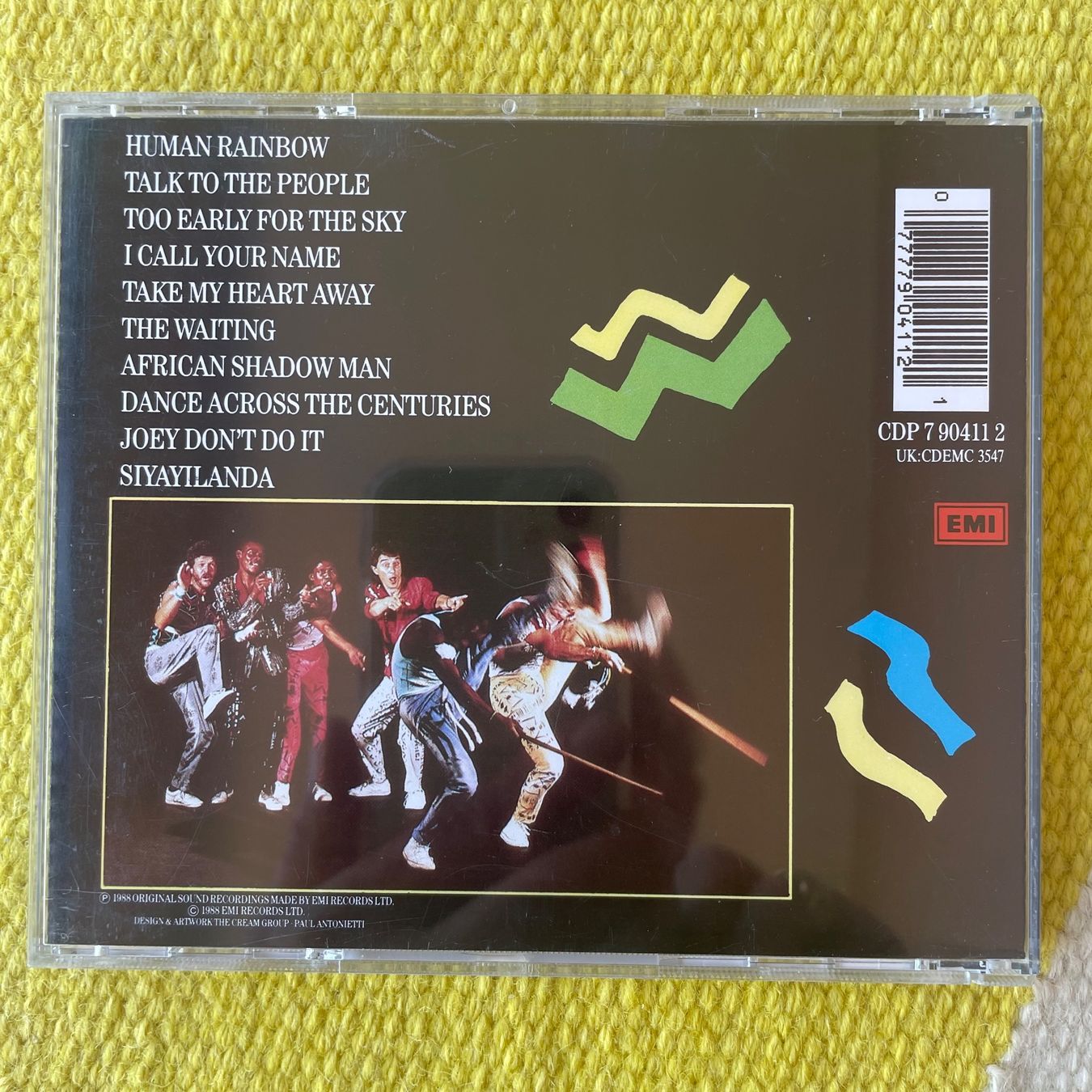 CD: JOHNNY CLEGG&SAVUKA-SHADOW MAN – Usato da Rorschacherberg venduto da CD-Roli 1