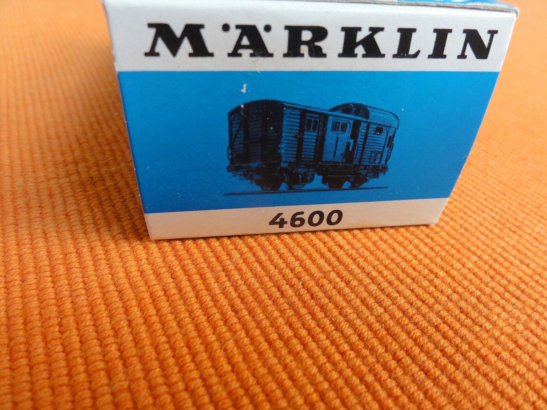 Märklin Modellini di ferrovie: Märklin 4600 Güterzug - Gepäckwagen – Nuovo e nell'imballaggio originale da Ebikon venduto da 2297