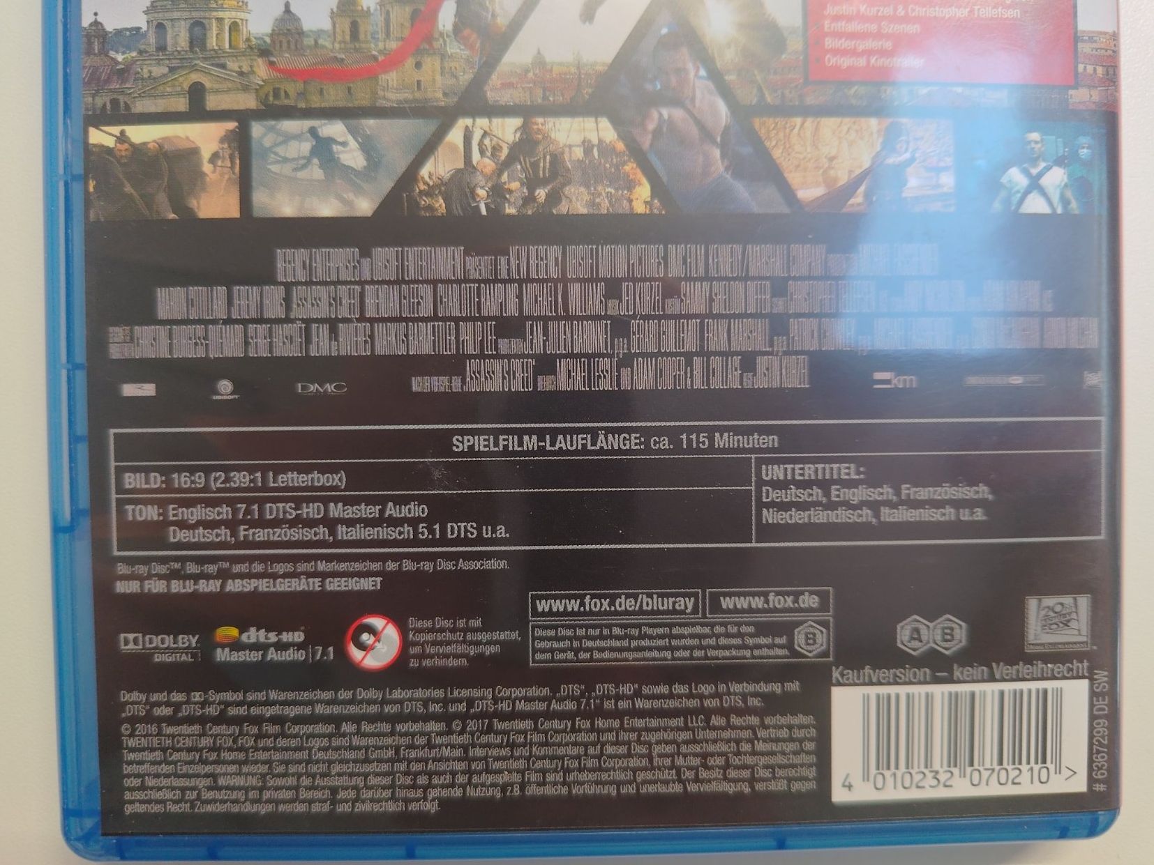 Tutti i DVDs: Assassin's Creed – Usato da Liestal venduto da Kratzilla 3