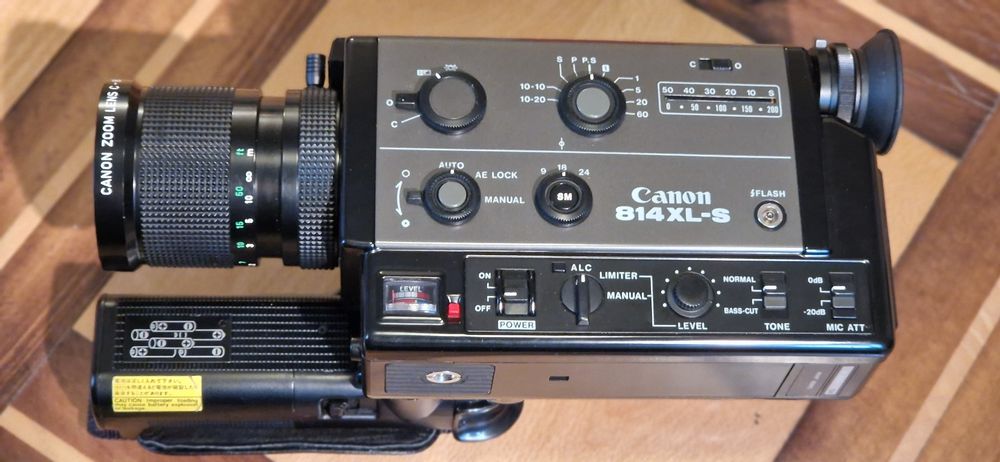 Canon 814 XL-S Super 8-Kamera, in Original-Verpackung (Gebraucht