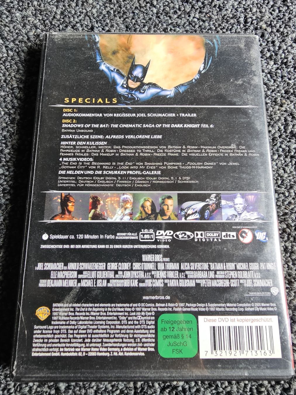 Tutti i DVDs: Batman & Robin DVD (20641) – Usato da Ruswil venduto da jan_bxl5 1