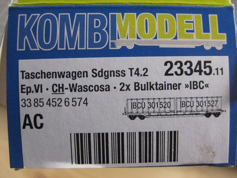 Kombimodell 23345.11 IBC | Kaufen auf Ricardo