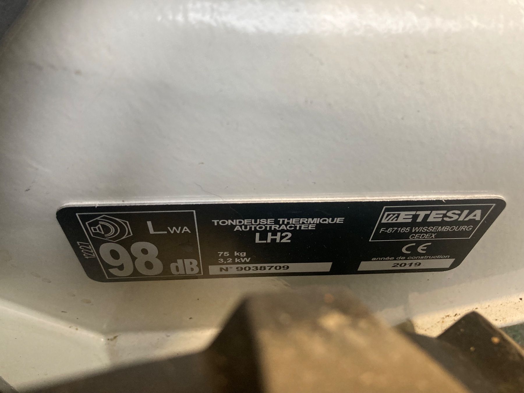 Rasenmäher: Rasenmäher Etesia Prp 53 LH2 – Gebraucht aus Lanzenhäusern von Lanzemech 1