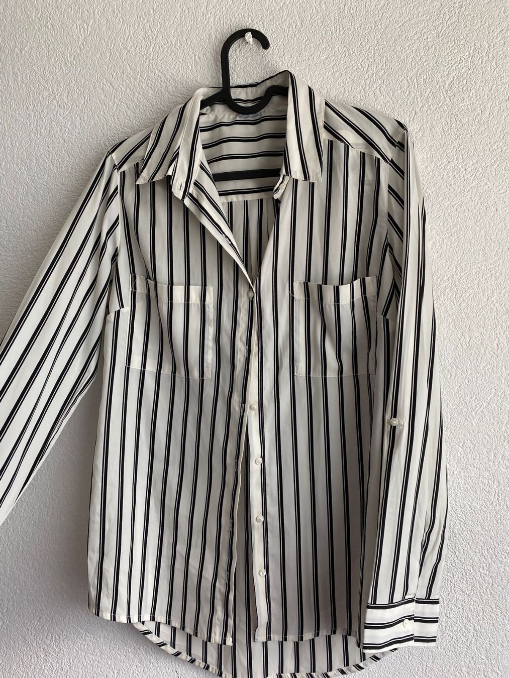 Camicette: Chemise rayures noire et blanche – Usato da Montreux venduto da Iza_81199 1