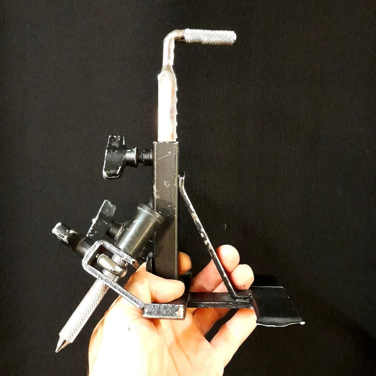 Colcolo Cowbell Foot Pedal Bracket, Mount Only, Works With