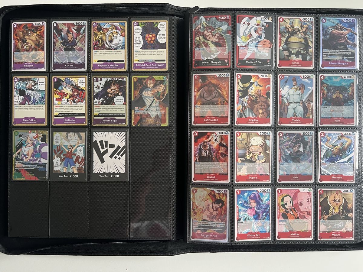 Bandai Carte collezionabili: One Piece TCG Complete Set OP01-OP12 – Nuovo (secondo la descrizione) da Basel venduto da LUCcC