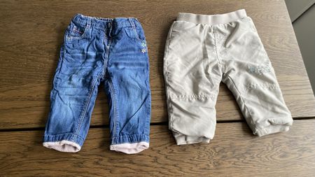 Baby Hosen, Grösse 74, gefüttert, ideal für Winter warm