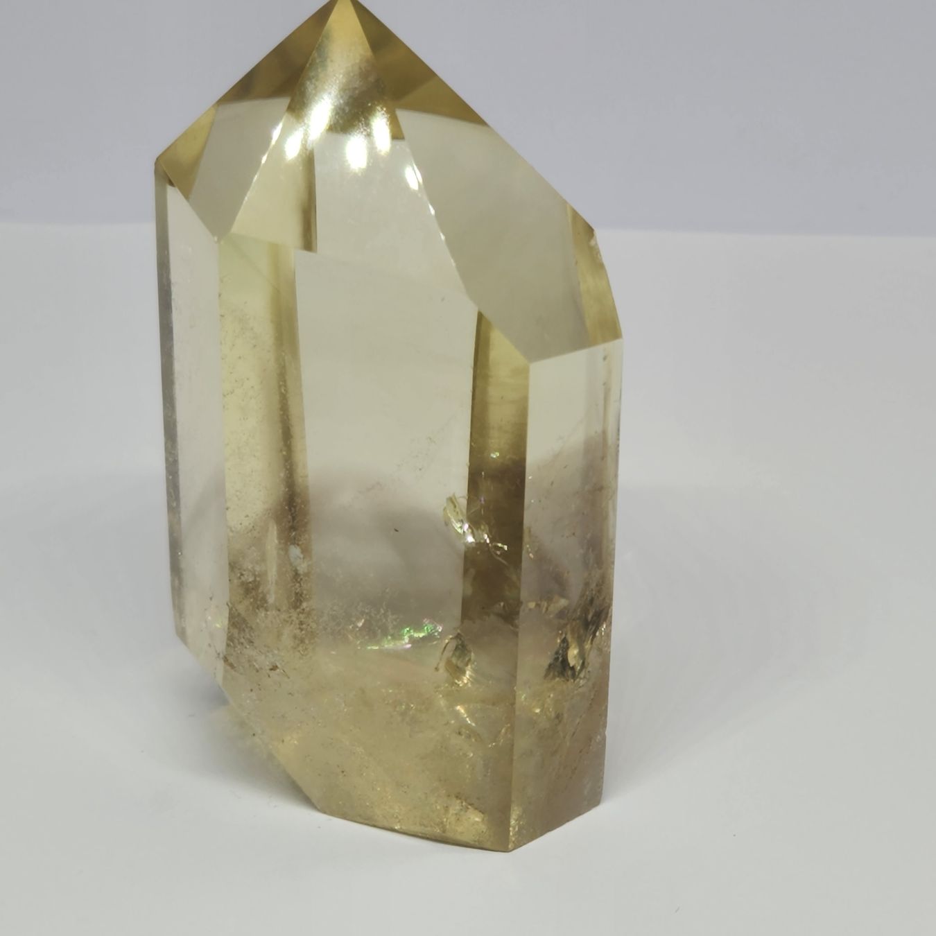Minerali & Pietre curative: Wunderschöner echte Citrin Kristallspitze – Nuovo (secondo la descrizione) da St. Gallen venduto da GIULESGG 1
