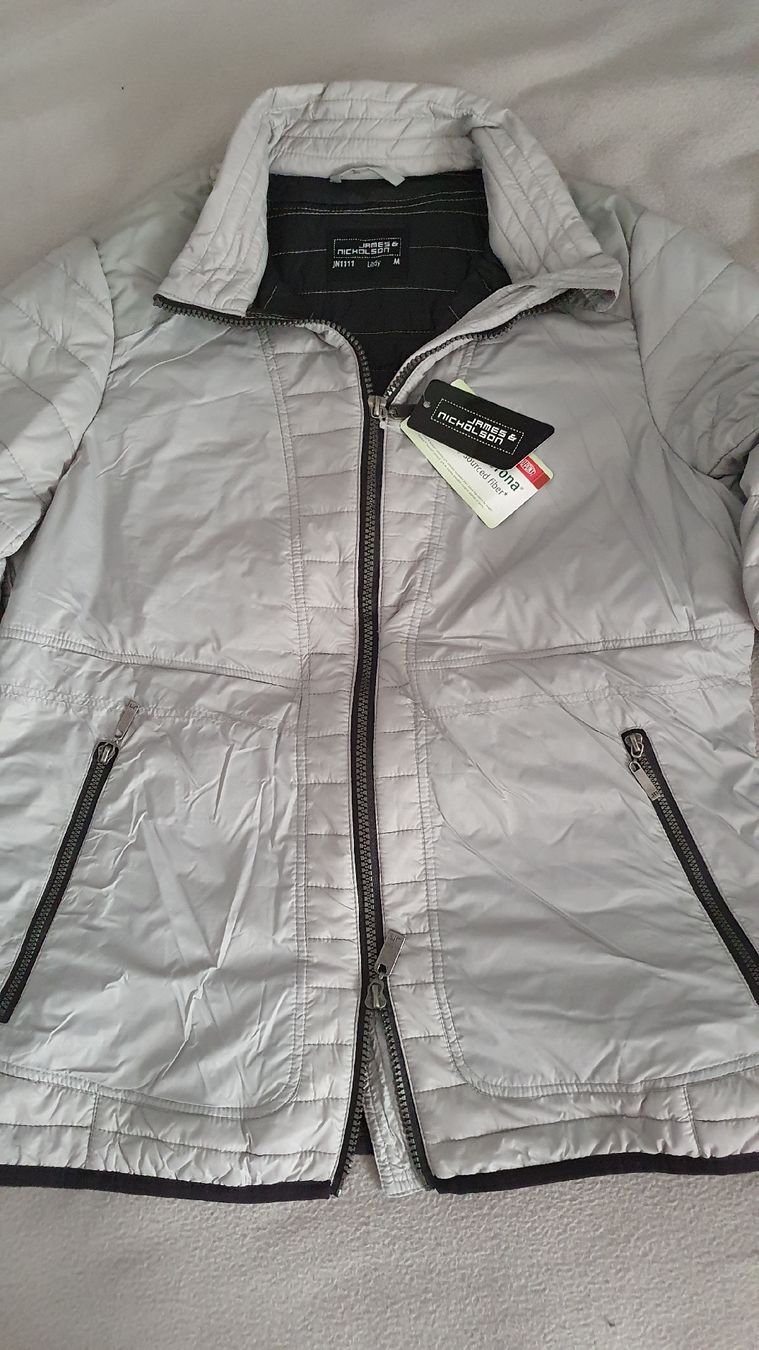 Giacche: Frühlingsteppjacke James & Nicholson, neu – Nuovo e nell'imballaggio originale da Muttenz venduto da pixopus 3