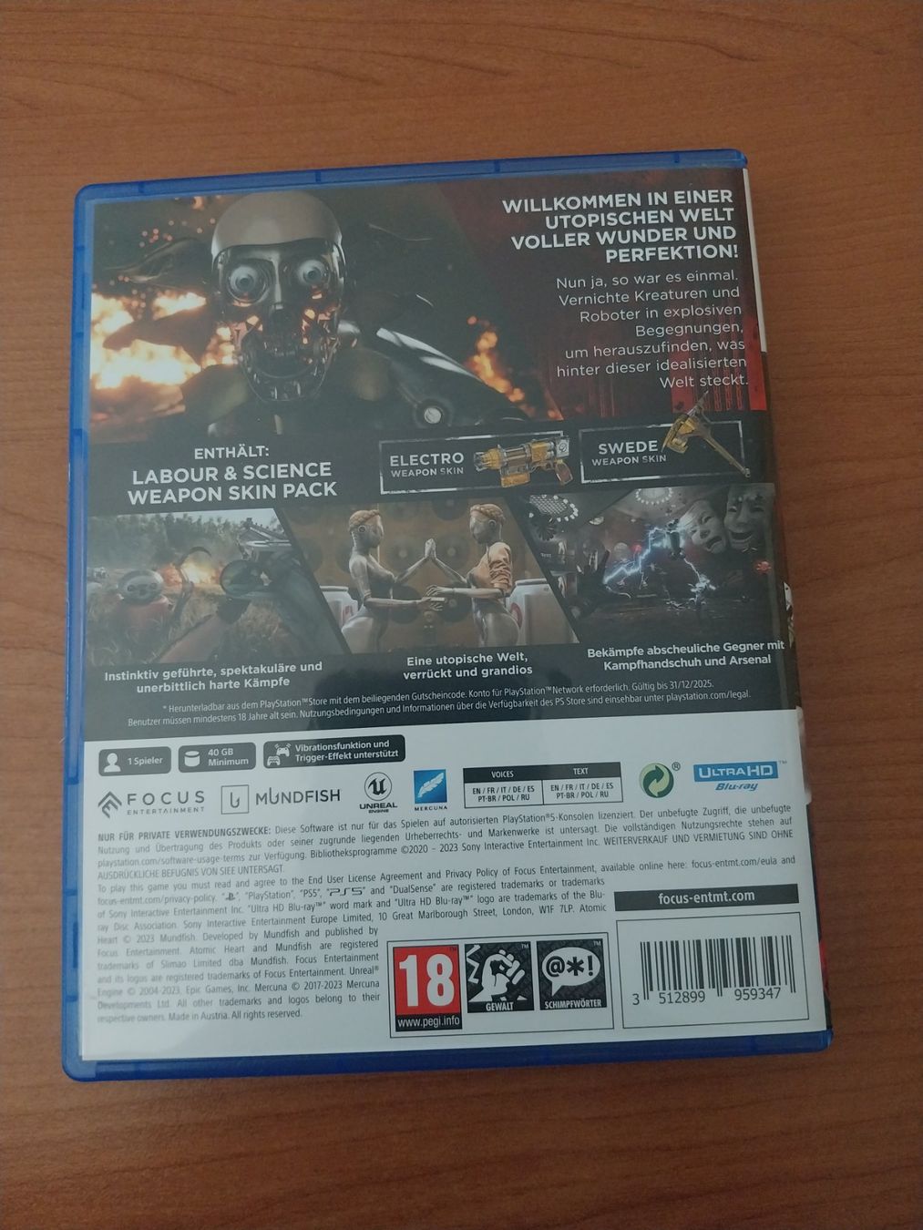 Sony Jeux: Atomic Heart PS5 – D'occasion à Adligenswil par wal_sr8c 1