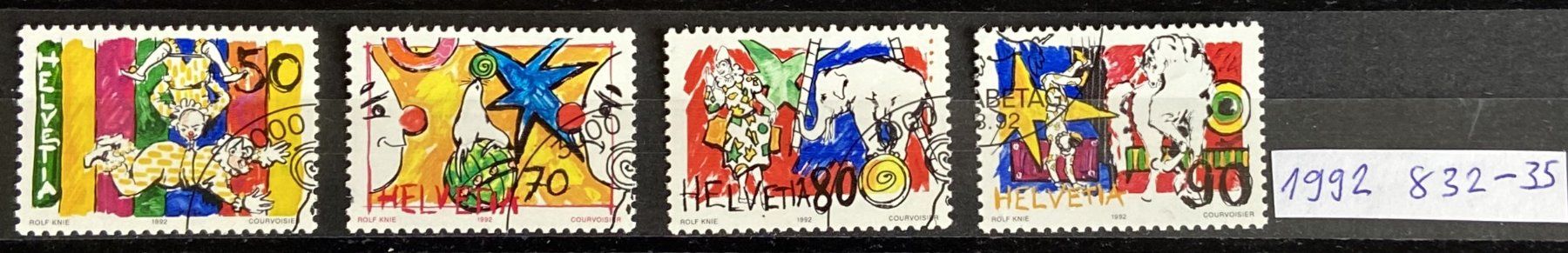 Tutti i francobolli: Lot Schweizer ET Briefmarken Sätze – Usato da Böckten venduto da Hansi36 4