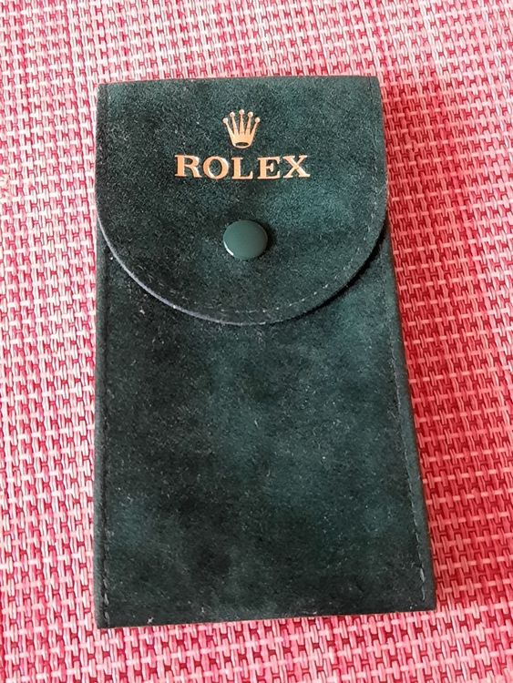 Pochette 2024 montre rolex