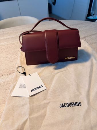 Jacquemus Le Grand Bambino Dark Burgundy