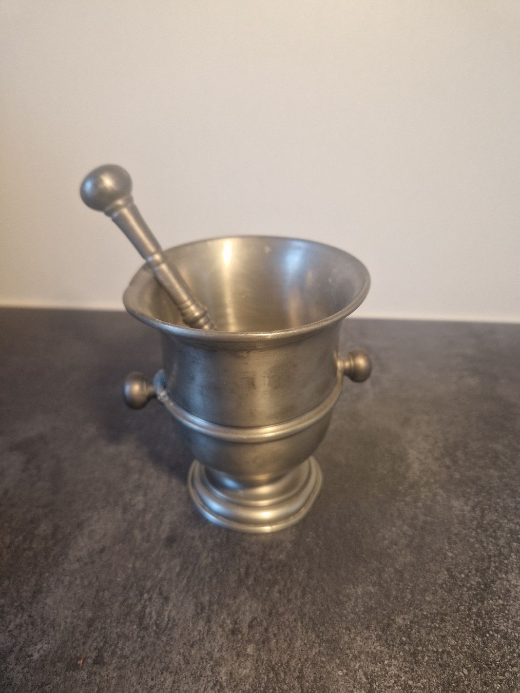 Altro per cucinare: Mortier et Pilon vintage peltro 95% – Usato da Moutier venduto da ste_z7jz