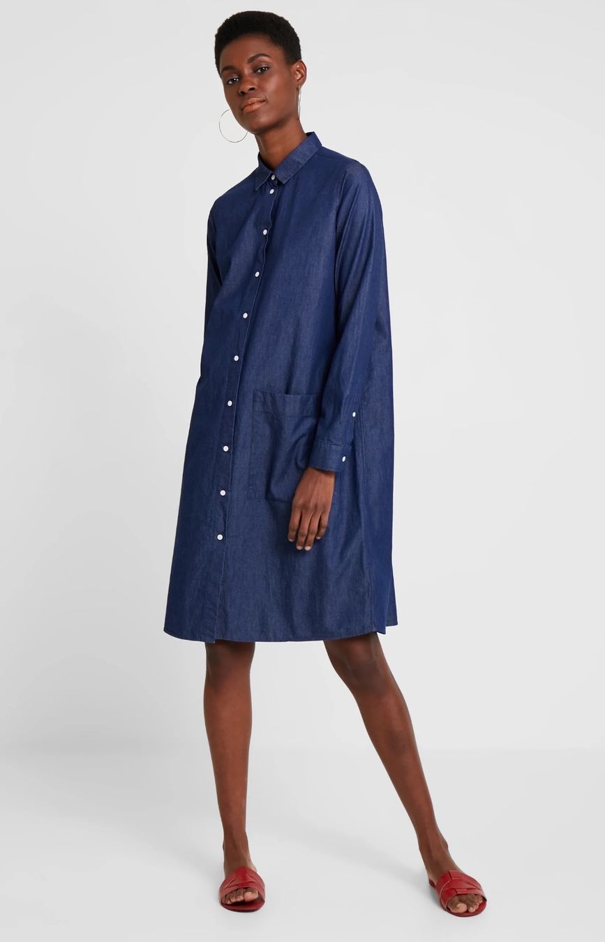 Kleider: Seidensticker Denim Midi Kleid Grösse 42 – Gebraucht aus Zollikon von Svch 1