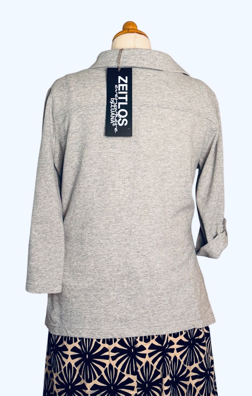 Camicette: NEU Blusenshirt ZEITLOS by LUANA  hellgrau, Gr2 /40 – Nuovo (secondo la descrizione) da Würenlos venduto da ffrance3 1