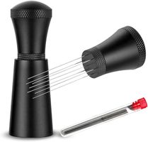 Wdt Tool Kaffee Distributor mit Ständer mit 7 Espresso Nadel